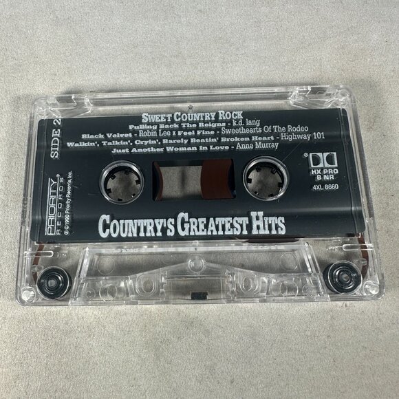 Countrys Greatest Hits Sweet Country Rock Volume 4 Audio Cassette 1990 - Picture 3 of 4